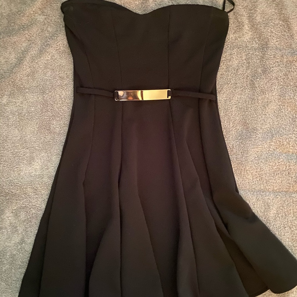Strapless dress